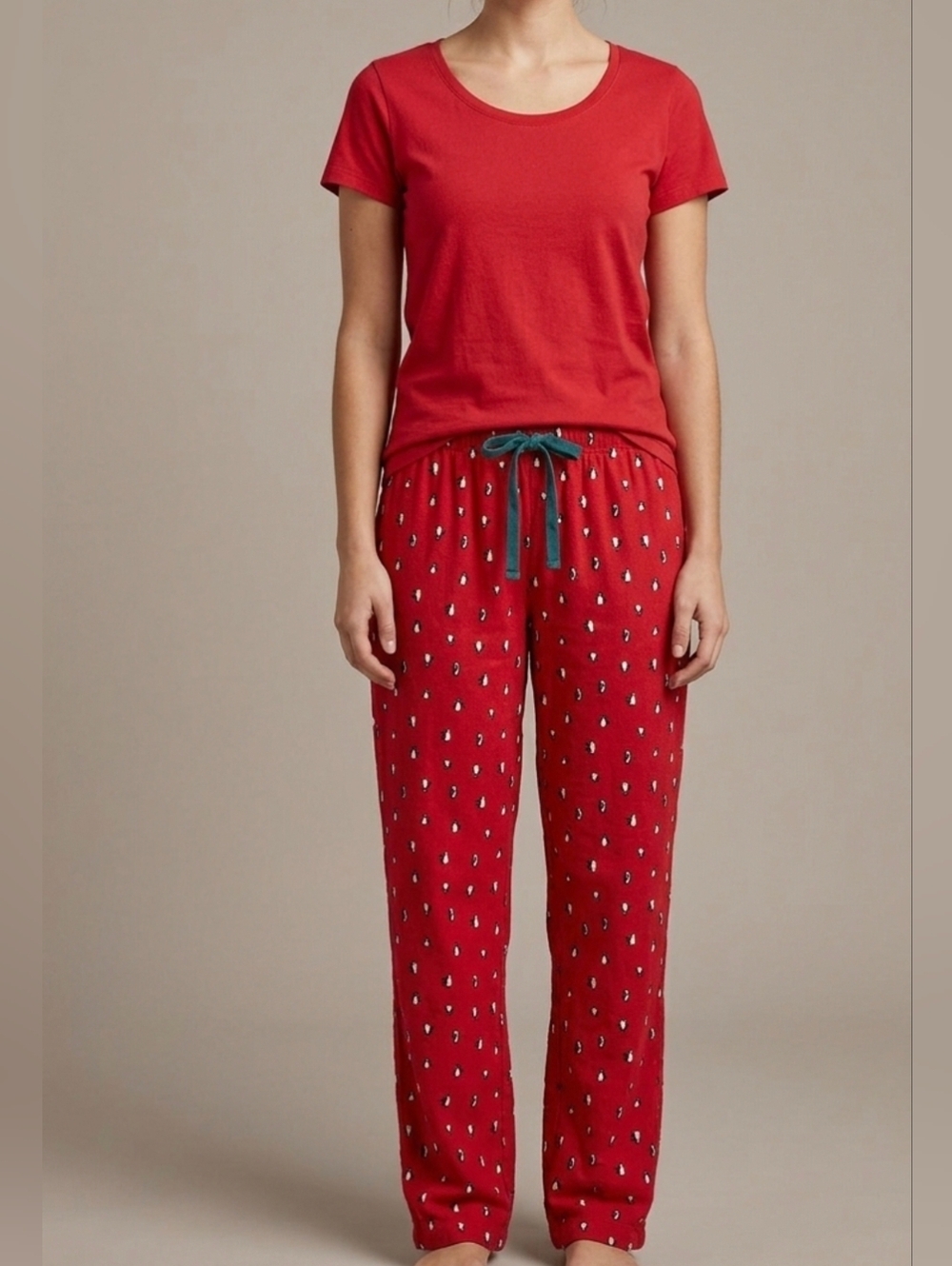 Old Navy Sleep Pants Joggers Size L Large Penguin Pj Pajama Sweats Jogging Pants
